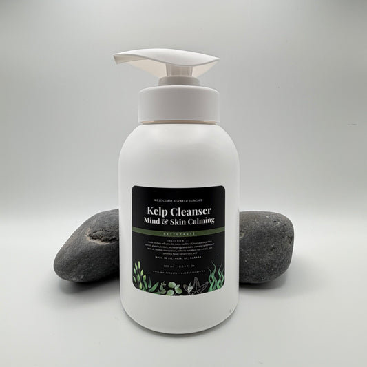 Kelp Cleanser Mind & Skin Calming Face,  Rhodiola & Ashwagandha Root