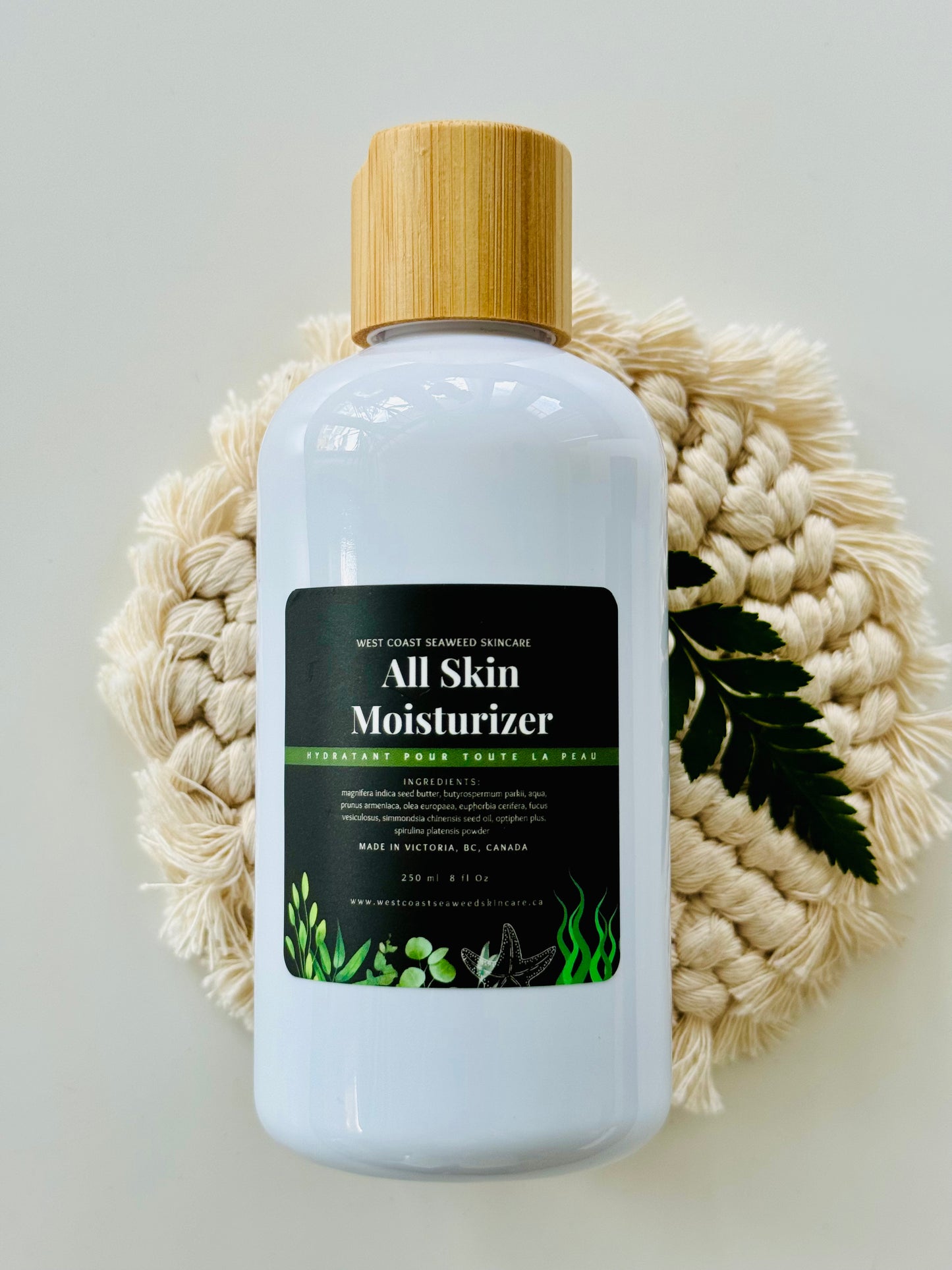 All Skin Moisturizer With Seaweed & Spirulina 250ml